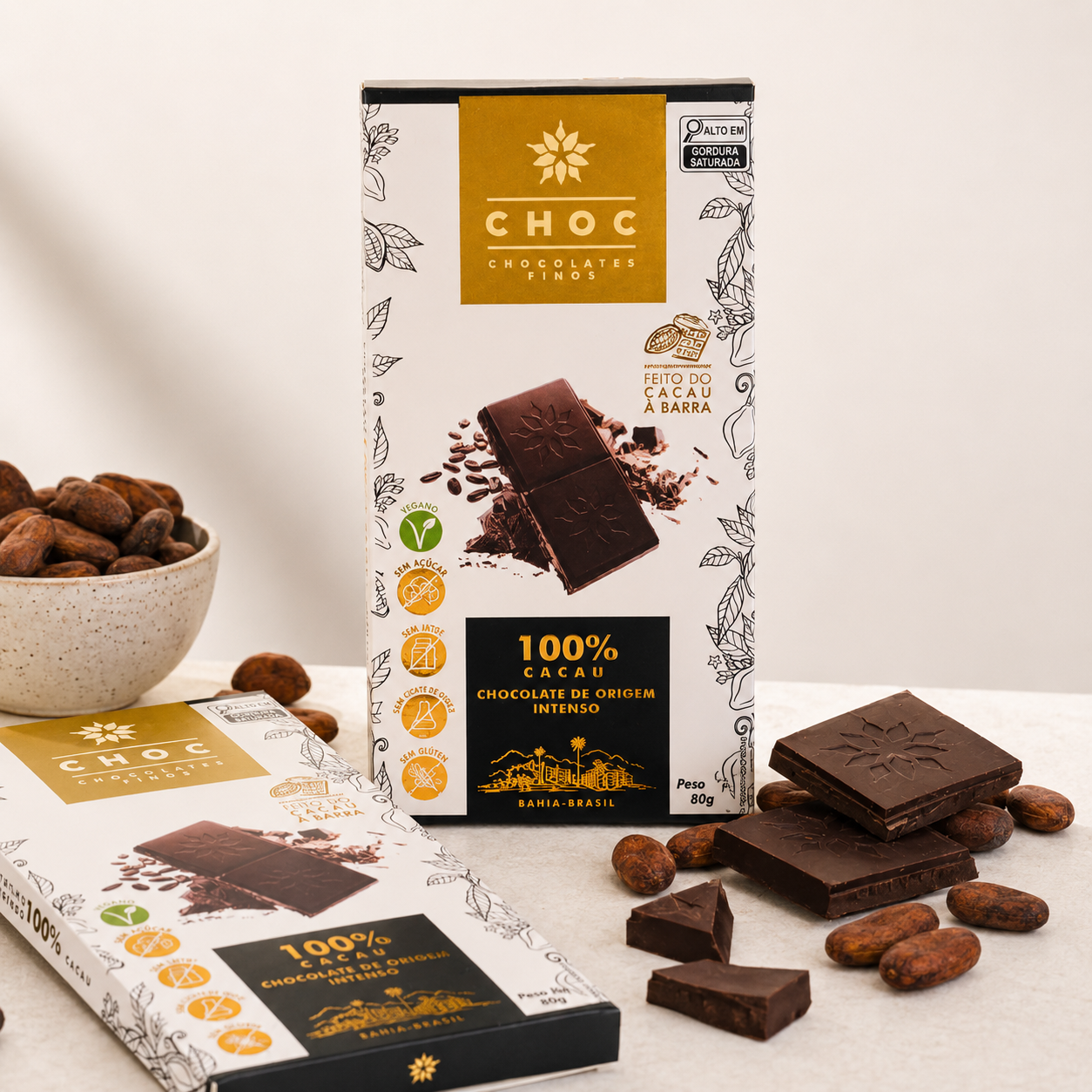Barra Choc 100% Cacau Clássico