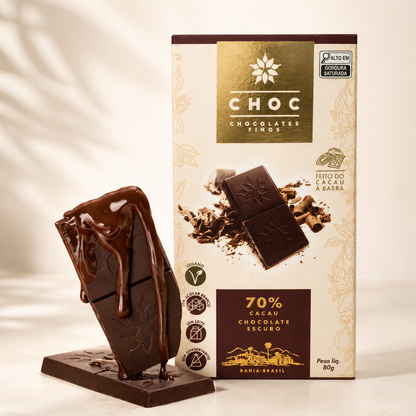 Barra Choc 70% Cacau Clássico