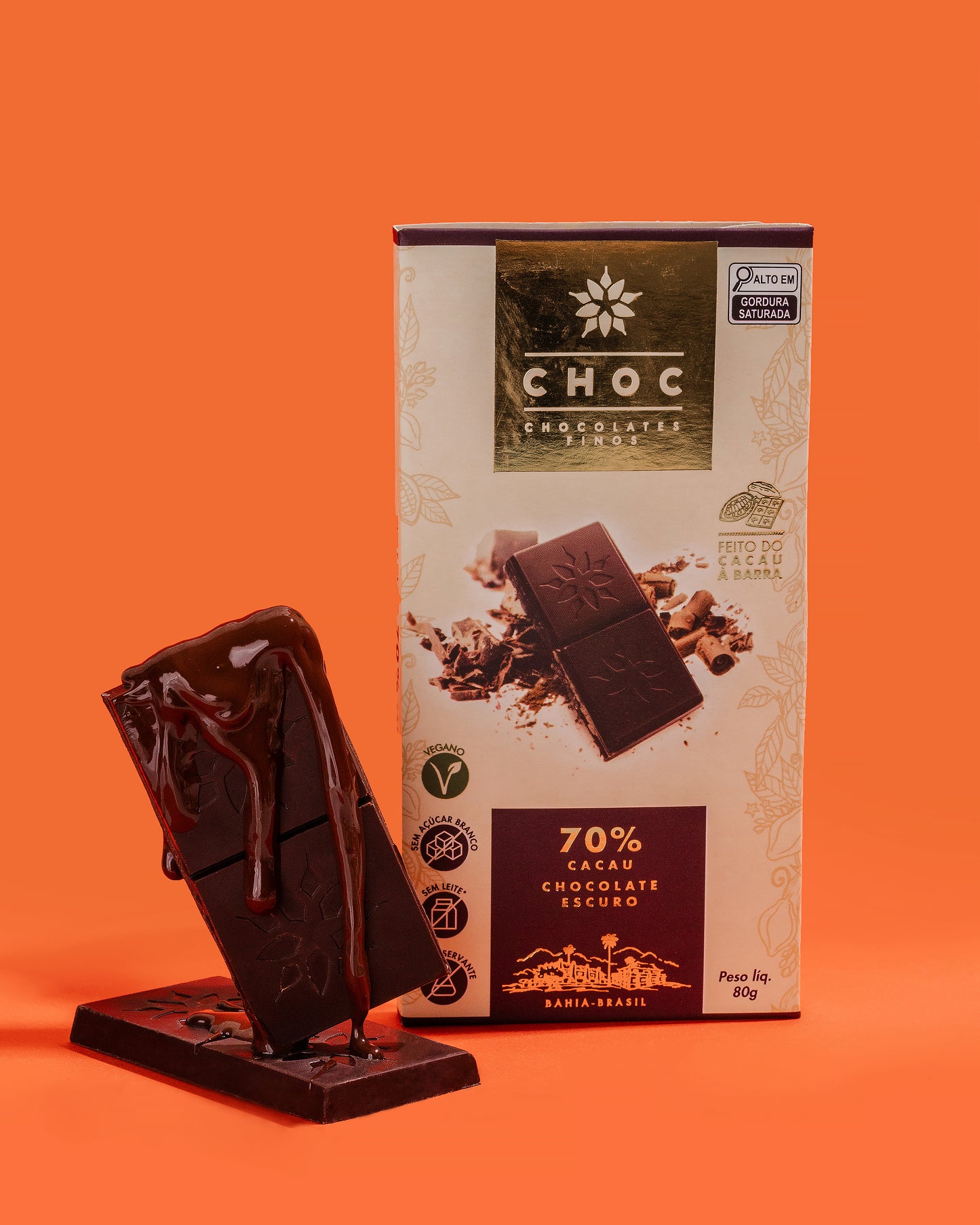 Barra Choc 70% Cacau Clássico