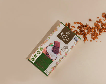 Barra Choc 50% Cacau C/ Coco Queimado