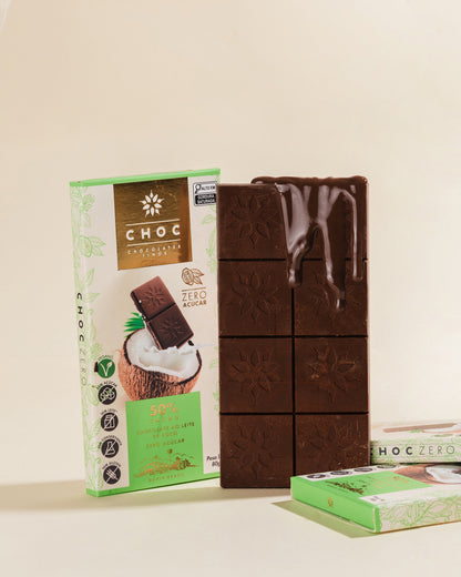 Barra Choc 50% Cacau Zero Açúcar
