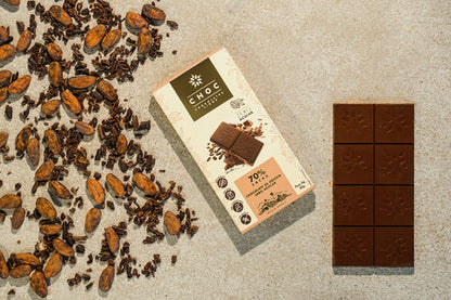 Barra Choc 70% Cacau Zero Açúcar